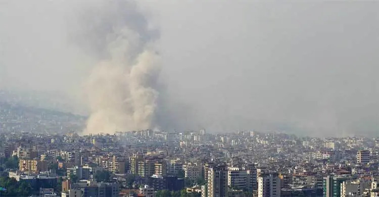 দক্ষিণ লেবাননে ইসরায়েলের বিমান হামলা